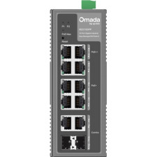 TP-Link Omada IES210GPP switch de rede Gerido Gigabit Ethernet (10 100 1000) Power over Ethernet (PoE) DIN rail Cinzento