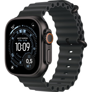 Apple Watch Ultra 3 OLED 49 mm Digital 422 x 514 pixels Ecrã táctil 5G Preto Wi-Fi GPS