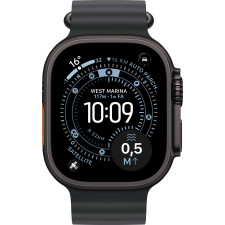 Apple Watch Ultra 3 OLED 49 mm Digital 422 x 514 pixels Ecrã táctil 5G Preto Wi-Fi GPS