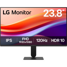 LG 24U411A-B monitor de ecrã 60,5 cm (23.8") 1920 x 1080 pixels Full HD LED Preto