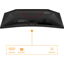 AOC G4 C24G42E monitor de ecrã 59,9 cm (23.6") 1920 x 1080 pixels Full HD LED Preto, Vermelho