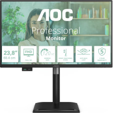 AOC 24P4U monitor de ecrã 60,5 cm (23.8") 1920 x 1080 pixels Full HD Preto