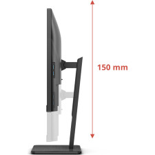 AOC E3 U27E3UF monitor de ecrã 68,6 cm (27") 3840 x 2160 pixels 4K Ultra HD LED Preto