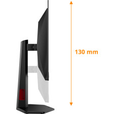 AOC G4 Q27G4ZDR monitor de ecrã 67,3 cm (26.5") 2560 x 1440 pixels Quad HD QD-OLED Preto, Vermelho