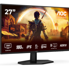 AOC G4 Q27G42XE monitor de ecrã 68,6 cm (27") 2560 x 1440 pixels Quad HD Preto, Vermelho