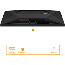 AOC G4 Q27G42XE monitor de ecrã 68,6 cm (27") 2560 x 1440 pixels Quad HD Preto, Vermelho