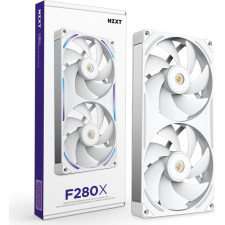 NZXT F280X Caixa de computador Ventoinha 14 cm Branco 1 unidade(s)