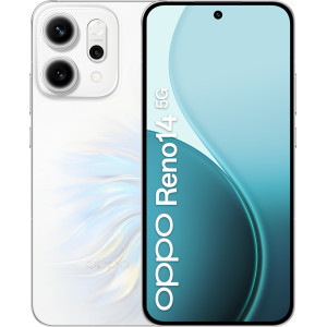 OPPO 14 5G Reno14 5G 16,7 cm (6.59") Dual SIM Android 15 USB Type-C 12 GB 512 GB 6000 mAh Branco