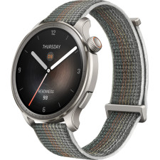 Amazfit Balance 3,81 cm (1.5") AMOLED 46 mm Digital 480 x 480 pixels Ecrã táctil Cinzento Wi-Fi GPS