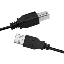 LogiLink CU0007B cabo USB USB 2.0 2 m USB A USB B Preto