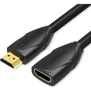 Vention VAA-B06-B100 cabo HDMI 1 m HDMI Type A (Standard) Preto