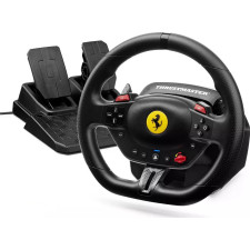 Thrustmaster T98-P FERRARI 296 GTB Preto Volante + Pedais Analógico   Digital PC, PlayStation 4, PlayStation 5