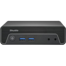 Shuttle Nano PC NE10N PC de 0,6L Preto N100 Intel SoC