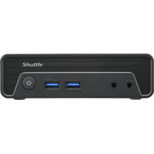 Shuttle Nano PC NE10N PC de 0,6L Preto N100 Intel SoC