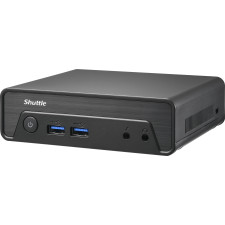 Shuttle Nano PC NE10N PC de 0,6L Preto N100 Intel SoC