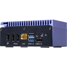 Shuttle Edge PC SPCEL12 PC de 0,46L Preto, Azul J6412 Intel SoC BGA 1493 2 GHz
