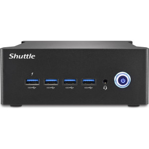 Shuttle Nano PC NT10H9 PC de 1L Preto 185H Intel SoC
