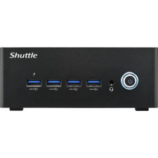 Shuttle Nano PC NT10H9 PC de 1L Preto 185H Intel SoC