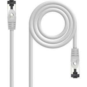 Nanocable 10.20.2001 cabo de rede Cinzento 1 m Cat8.1 S FTP (S-STP)
