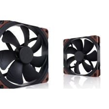 Noctua NF-A14 industrialPPC-2000 Caixa de computador Ventoinha 14 cm Preto, Castanho