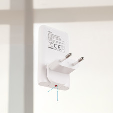 TooQ TQWC-GANSL65W1A1C carregador de dispositivos móveis Universal Branco AC Carregamento rápido Interior