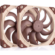 Noctua NF-A14X25 G2 PWM SX2-PP Sistema de Arrefecimento de Computador Caixa de computador Ventoinha 14 cm Bege 2 unidade(s)