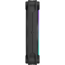 Fractal Design Momentum 12 RGB Caixa de computador Ventoinha 12 cm Preto 1 unidade(s)