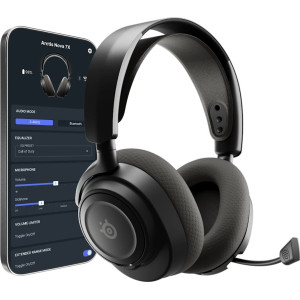 Steelseries Arctis Nova 7X Wireless Gen 2 Auscultadores Sem fios Fita de cabeça Jogos Bluetooth Preto