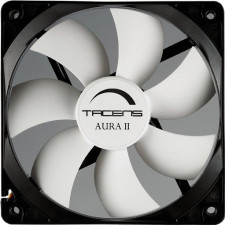Tacens Aura II 12cm Caixa de computador Ventoinha Preto, Branco