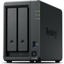 Synology DiskStation DS725+ servidor NAS e de armazenamento Ryzen Embedded R1600 4 GB DDR4 0 TB Preto