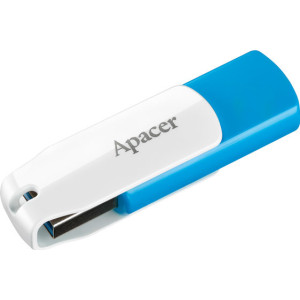 Apacer AH357 unidade de memória USB 64 GB USB Type-A 3.2 Gen 1 (3.1 Gen 1) Azul, Branco
