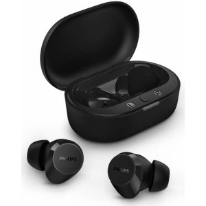 Philips TAT1209BK 00 auscultador Auscultadores True Wireless Stereo (TWS) Intra-auditivo Chamadas Música Bluetooth Preto