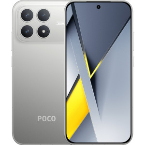 POCO F8 Pro 16,7 cm (6.59") Dual SIM 5G USB Type-C 12 GB 512 GB 6210 mAh Prateado, Titânio