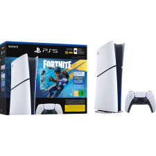 Sony PlayStation 5 Digital Edition - Fortnite Flowering Chaos Bundle 825 GB Wi-Fi Preto, Branco