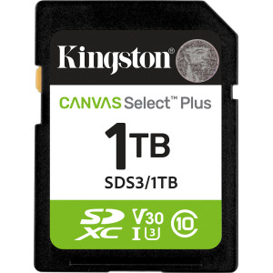 Kingston Technology Canvas Select Plus Gen3 1 TB SD UHS-I Classe 10