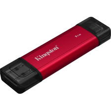 Kingston Technology Dual Portable 1 TB USB Type-A   USB Type-C 3.2 Gen 2 (3.1 Gen 2) Preto, Vermelho