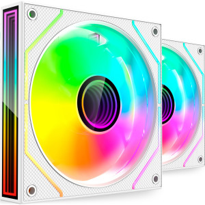 Mars Gaming MF3DPROX2W Sistema de Arrefecimento de Computador Caixa de computador Ventoinha 12 cm Branco