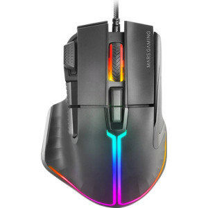 Mars Gaming MMXT rato Jogos Mão direita USB Type-A Ótico 12800 DPI