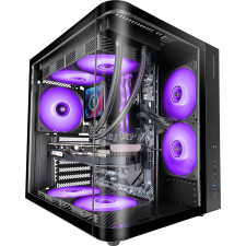 Mars Gaming MC-CURV Midi Tower Preto