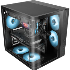 Mars Gaming MC-CURV Midi Tower Preto