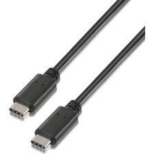 AISENS A107-0058 cabo USB USB 2.0 3 m USB C Preto