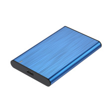 AISENS ASE-2525BLU Caixa para Discos Rígidos Compartimento SSD Azul 2.5"