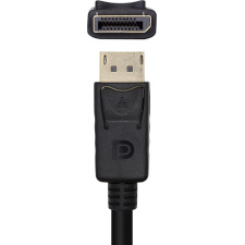 AISENS A125-0459 adaptador de cabo de vídeo 1 m DisplayPort HDMI Preto