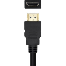 AISENS A125-0461 adaptador de cabo de vídeo 5 m DisplayPort HDMI Preto