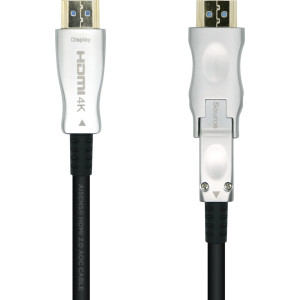 AISENS A148-0511 cabo HDMI 20 m HDMI Type A (Standard) HDMI Type D (Micro) Preto