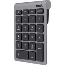 Trust Xalas teclado numérico Laptop PC RF Wireless Prateado