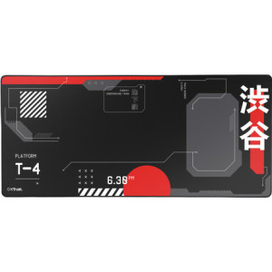 Trust GXT 759 XXL Tapete Gaming Preto, Vermelho