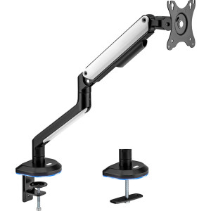 AISENS DT32TSR-295 montagem e suporte para monitores 81,3 cm (32") Secretária Preto, Branco