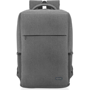 AISENS ASBG-BP081-GR mala para portáteis 43,2 cm (17") Mochila Cinzento