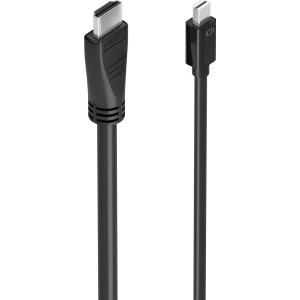 AISENS A125-0890 adaptador de cabo de vídeo 5 m Mini DisplayPort HDMI Type A (Standard) Preto